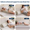 Body Pillow for Adults, Long Pillow for Back,Hip and Knee