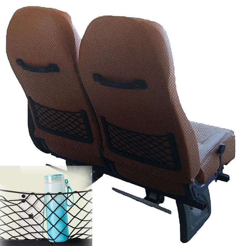 WEZCHUGHAOL 4Pcs Car Storage Net with Plastic Frame and Hook,