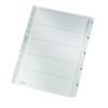 Leitz 43230000 Numeric Index Tab Dividers, Gray Plastic Divider Classification