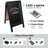 Excello Global Indestructible LED Chalkboard -Black