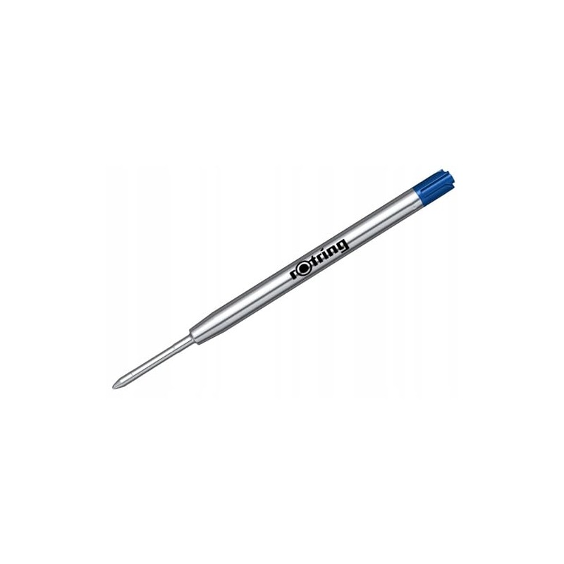 rOtring Tikky Lightweight Rubber Grip Ballpoint Pen Blue Barrel Set