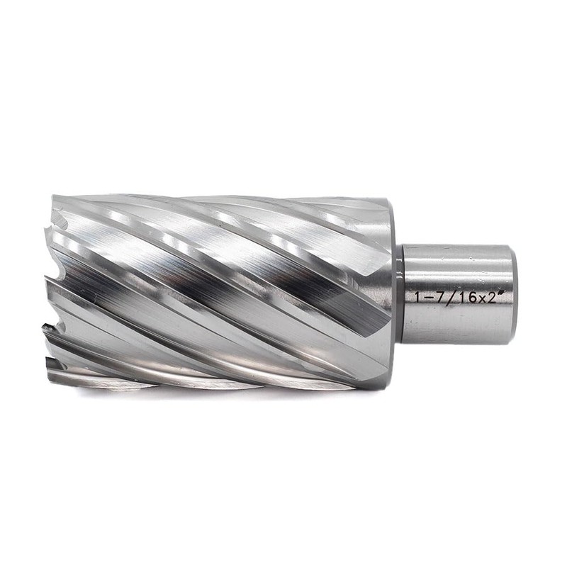 OSCARBIDE 1-7/16"x2 HSS Annular Cutter 3/4" Weldon Shank Mag Bit