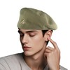 Coolmesh Olive Drab Newsboy Cap for Men Women Reversible Bucket