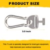 AMTHKNO 4-Pcs T-Lock Adapter W/Snap Hooks for Tonal Accessories, Tonal