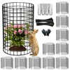DAYUMKOU 10 Pack Metal Wire Mesh Plant Protector from Animals(12"×12")