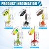 Fishing Lures Spinner Bait Set, 5pcs/10pcs/16pcs Multi Colored Fishing Spinner