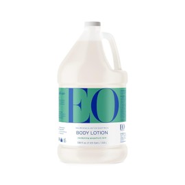 EO Body Lotion Refill, 1 Gallon, Grapefruit and Mint, Organic Plant-Based, Botanical Extracts, Vitamin E with Pure Essential Oils