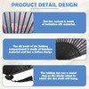 5 Pack Hand Fan Folding, Chinese Fan, Bamboo Handheld Fans