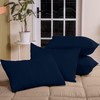 Utopia Bedding - Navy Blue Pillowcases, 50 x 80 cm,