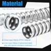 Yaocom 1 Inch Metal Flexible Conduit 50 ft Reduced Wall