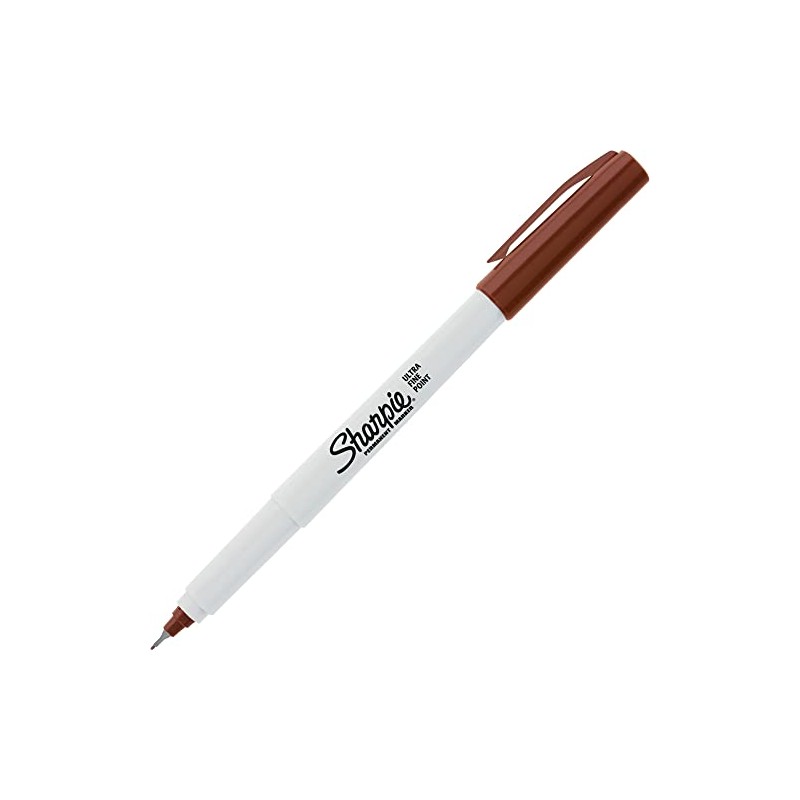 Sharpie Ultra Fine Point Permanent Marker Open Stock-Brown