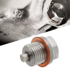 SG Store M16 x 1.5mm Stainless Steel Car Oil Drain Plug with Neodymium Magnet for Car