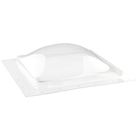 RecPro RV Skylight Outer Dome | 14" x 14" Universal Outer Skylight (Clear)