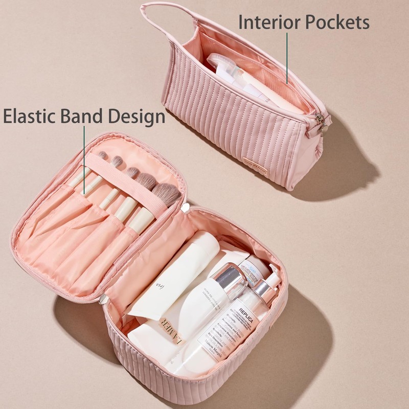 MIRASON Makeup Bag Set of 3 Cute Cosmetic Travel Bag