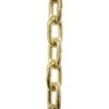 RCH Hardware CH-S53-14-PB Steel Clock Chain 14 Gauge, Polished Brass