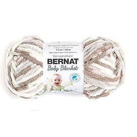 Bernat Baby Blanket Polyester Chunky Knitting Yarn 100g – 3011 Little Sand Castle