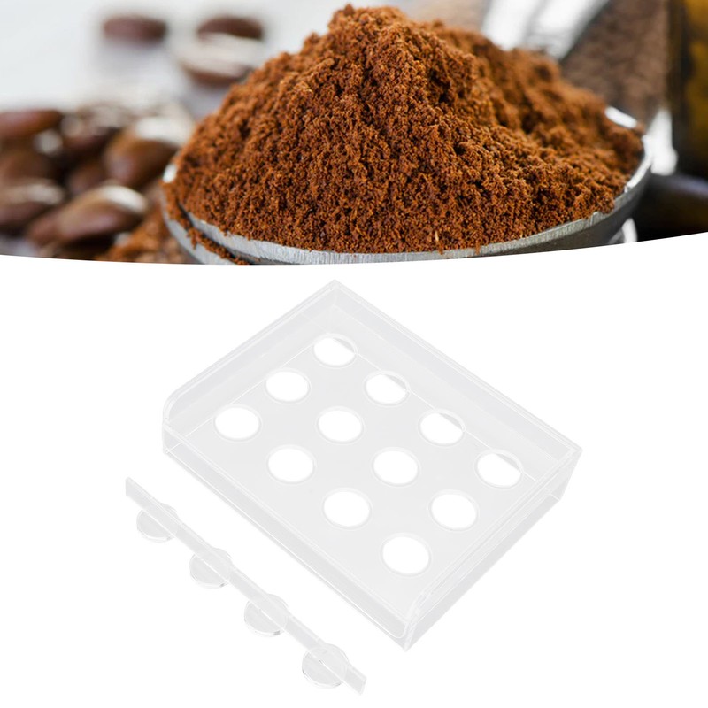 12 Holes Manual Coffee Capsules Filling Board Reusable Coffee Capsule