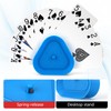Celehappy 4-Pack Card Holder for Playing Cards Triangle Shaped