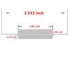 BOJACK Ceramic Cement Resistor 10W 50 ohm Resistance 5% Ceramic