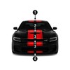 Fusion Decals Racing Stripes with Self Healing Premium Wrap