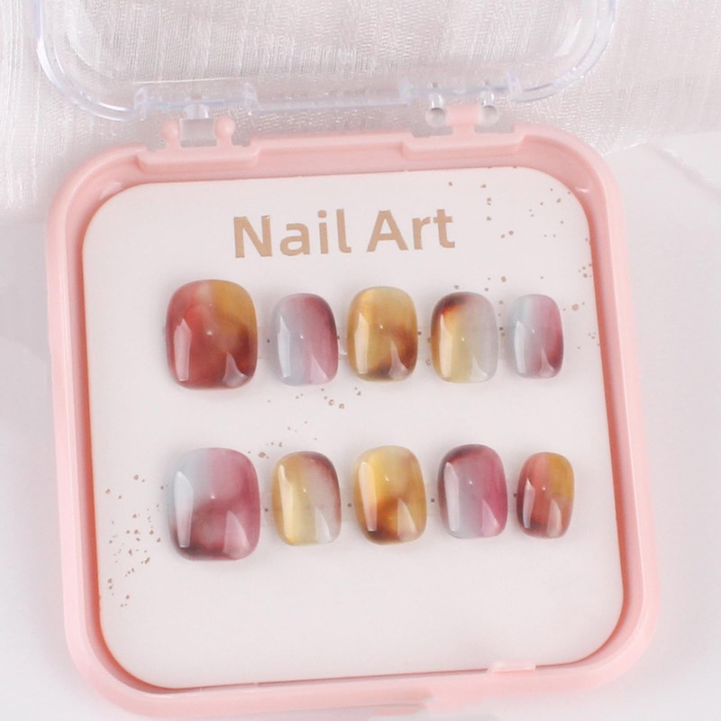 Nail Tip, Short, Popular Nails, Set of 10, Nail Tips,