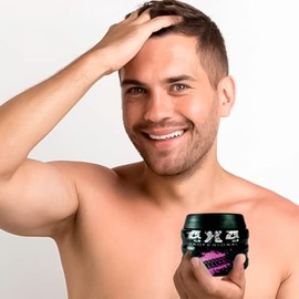 Cera para Cabello 4x4 Profesional - Fijación Media Alta - Producto para Peinar - Para Hombre y Barberías - Moldeadora 200 Gramos