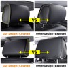 LUCKYMAN CLUB Chevy Silverado/Sierra Front Seat Cover X04-S3, Fit 2007-2025