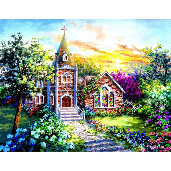 A Tranquil Setting 1000+ Large Pc Jigsaw Puzzle by SunsOut