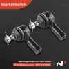 Frankberg 2 x Front Tie Rod End Compatible with Agila