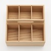 Muji 44310236 Wooden Tool Box, W x D x H: