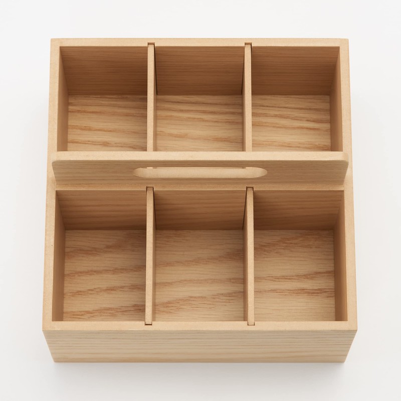 Muji 44310236 Wooden Tool Box, W x D x H: