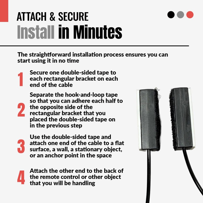 [5 Pack] Universal Coiled Security Cable Bulk Pricing Available -