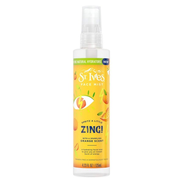 St. Ives Zing Orange Scent Face Mist 4.23 fl oz,pack of 1