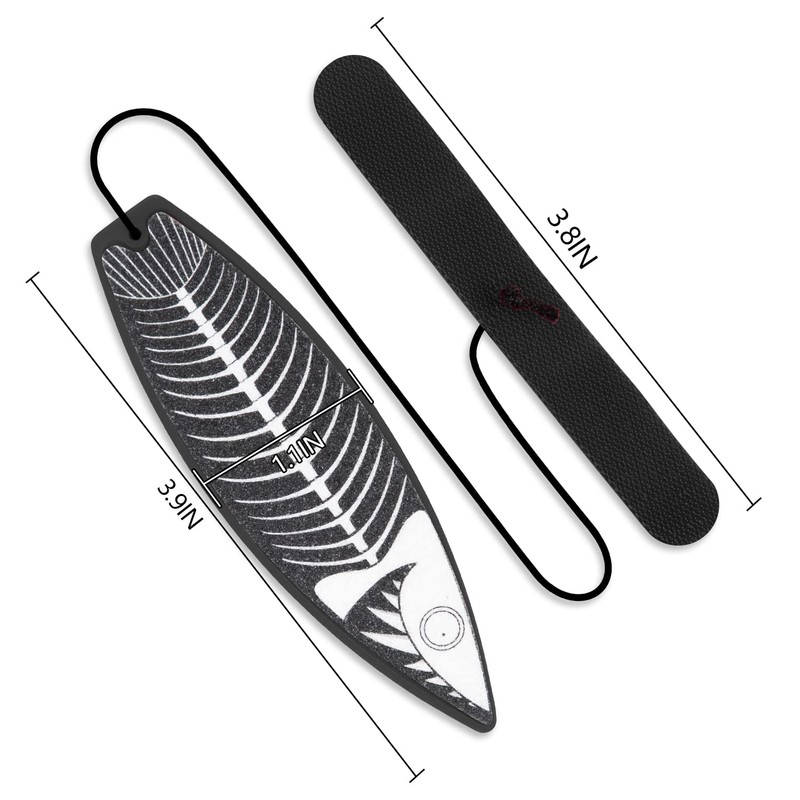 JUNIQUTE Finger Surfboard-Mini Surfboard for Kids and Surfers with Eye-catching