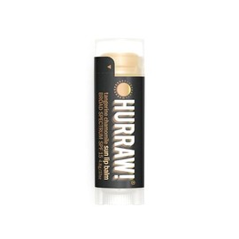 Hurraw! Balm, Sun Protection Lip Balm SPF15, Tangerine Chamomile, .15 oz (4.3 g) by Hurraw!