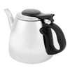 QANYEGN Stainless Steel Flat Bottom Kettle, Induction Stove Top Boiling