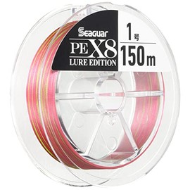 Seaguar Line PE Line Seager PEX8 Lure Edition Fishing PE Line 150m No. 1 Passion Pink