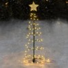 LED Christmas Tree Lights Christmas Tree Spiral String Lamps Xmas