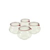 Weck 748 Deco Jar - 1 Liter, Set of 4