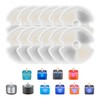Wonder Creature Cat Water Fountain Filter Replacement, 4/8/12/4+4/8+8 Filters Pack