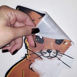 Cohas Safari Animal Wall Decal Fabric Stickers for Nursery or Bedroom, Large Truck and Accessories