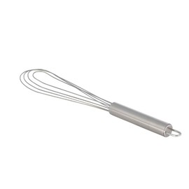 Cuisena Flat Wire Stainless Steel Whisk, Silver, 98500 1 cm*7 cm 4 cm
