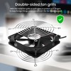 Enokay 120mm DC 12V Powered Fan with AC 100V 240V