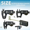 8-pcs 1617014138 Rotary Hammer Carbon Brush for Bosch 11240 11240