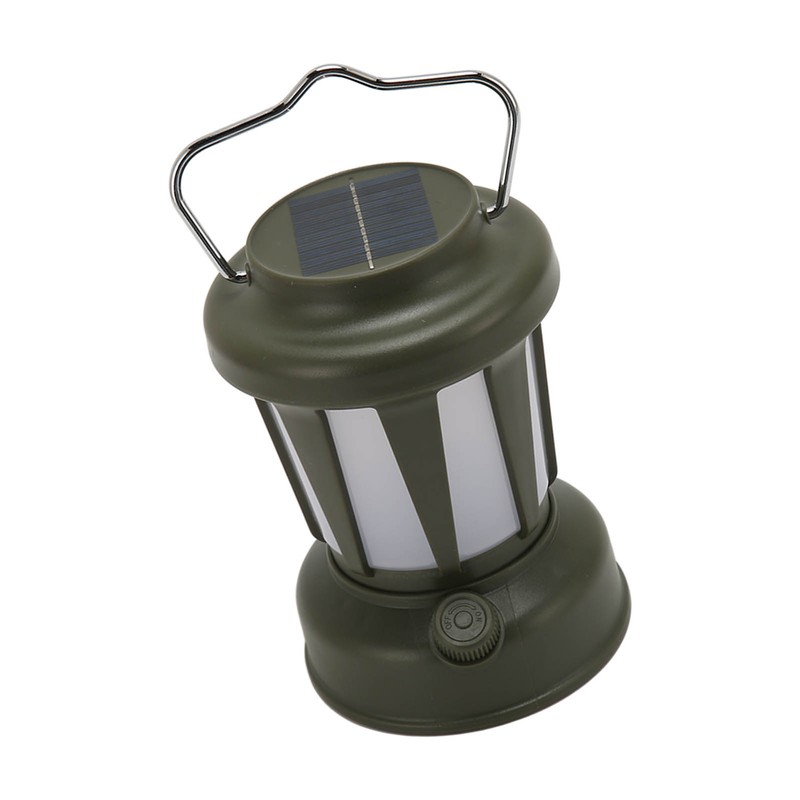Camping Lantern Rechargeable High Brightness Portable Retro Tent Light with