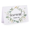 Greenery Reserved Signs for Weddings, Parties, Receptions, Restaurant and Celebrations,