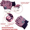 J H Heat Resistant Oven Glove:EN407 Certified 932 °F, 2