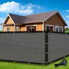 Amagenix 4'X8' Custom Size Privacy Screen Fence Heavy Duty Fencing