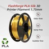 Flashforge 3D Printer Filament Silk PLA 1.75mm 1kg Spool-Dimensional Accuracy