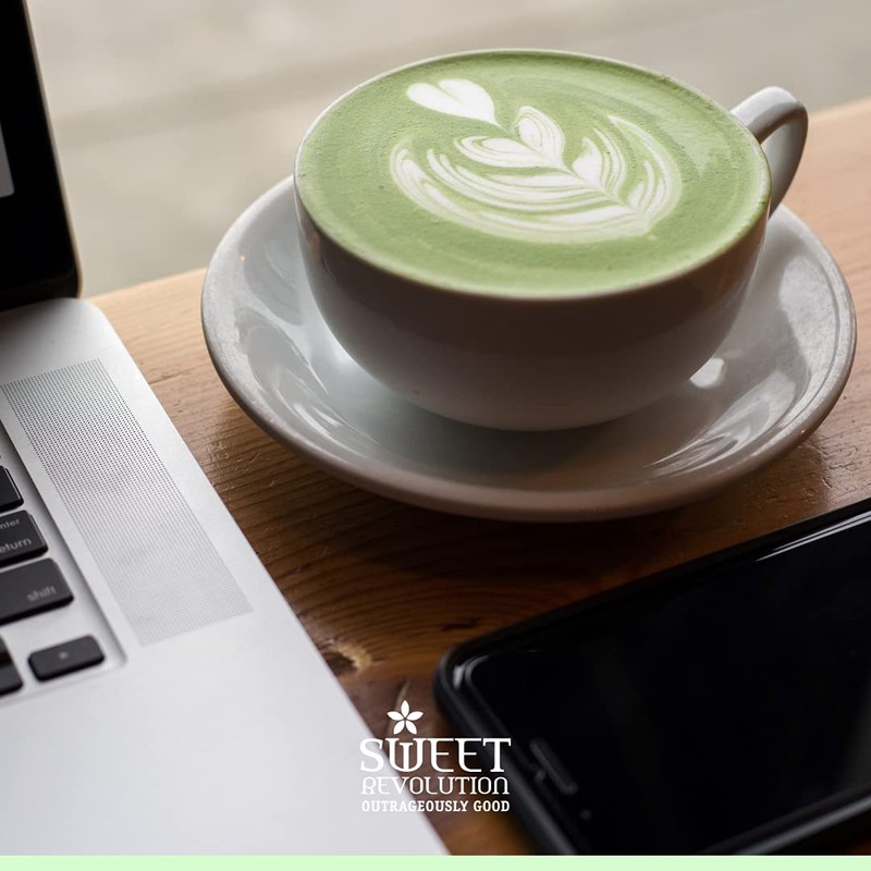 Sweet Revolution Organic Matcha Latte with Vanilla Barista Blend 70g